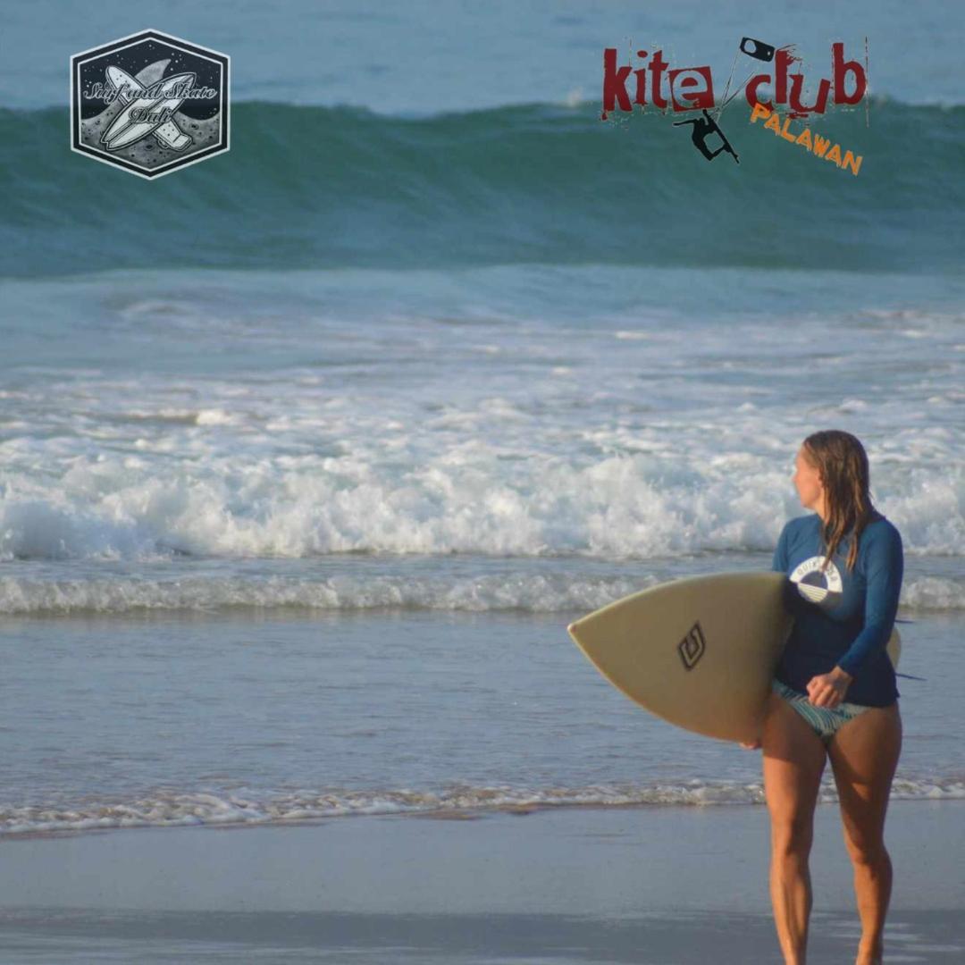 Surf And Skate Duli El Nido By Kiteclub Palawan Vandrarhem Exteriör bild