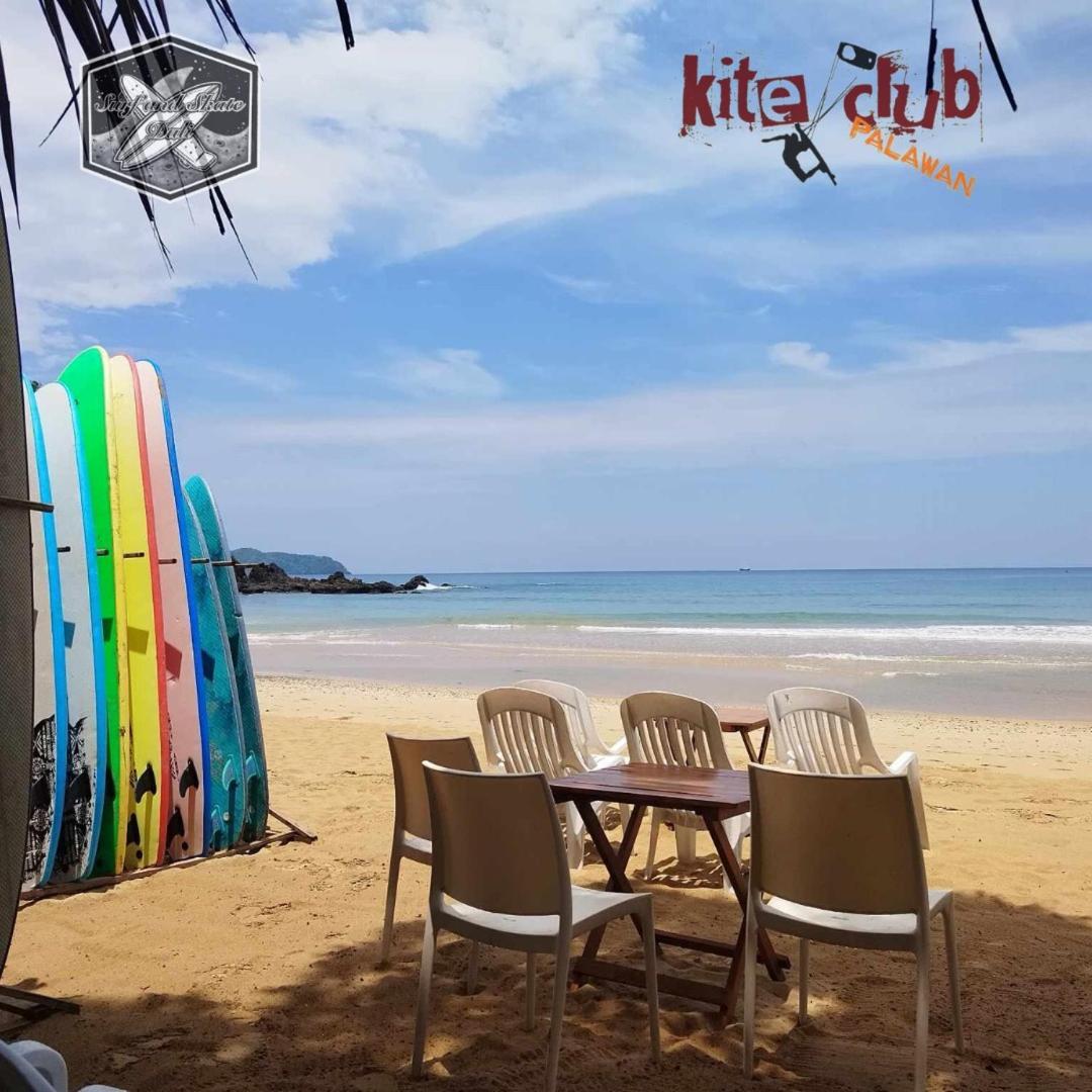 Surf And Skate Duli El Nido By Kiteclub Palawan Vandrarhem Exteriör bild
