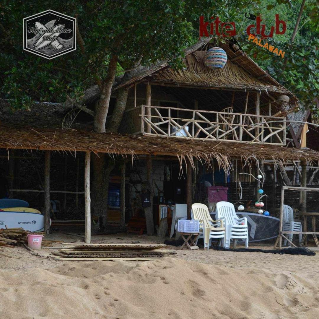 Surf And Skate Duli El Nido By Kiteclub Palawan Vandrarhem Exteriör bild